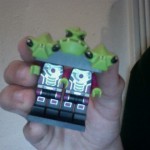 Three Headed Alien by Cameron Kalani