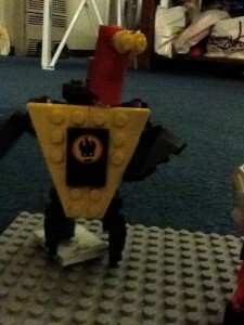 Evil Baseball Robot by Cameron Kalani